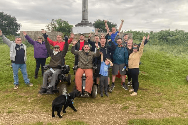 Nick Wilson Disabled Adventurer team