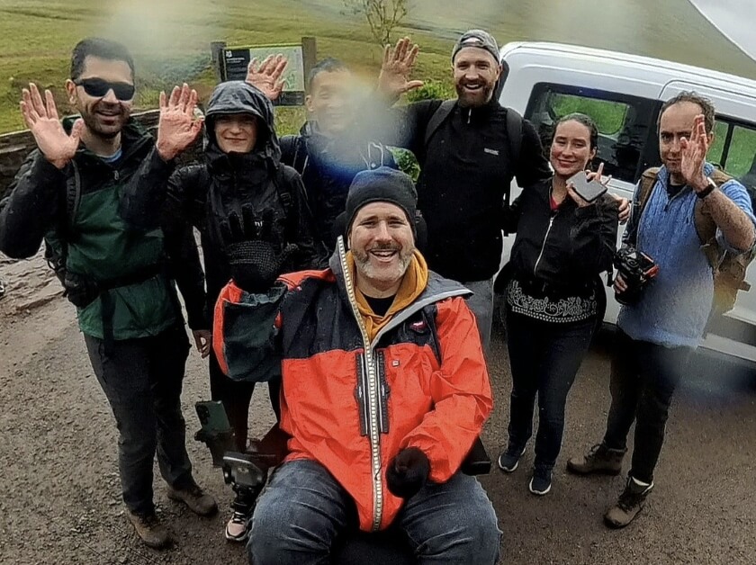 Nick Wilson Disabled Adventurer Team